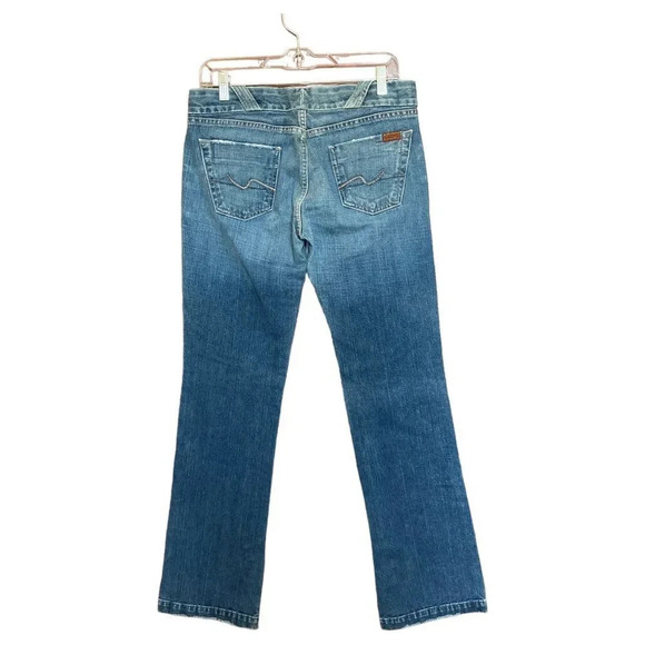 7 FOR ALL MANKIND Bootcut Jeans Size 30 - Picture 2 of 12
